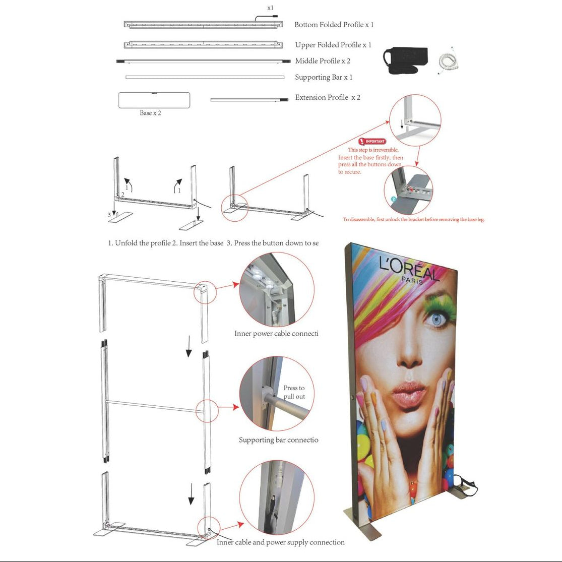 Backlit Display Banner