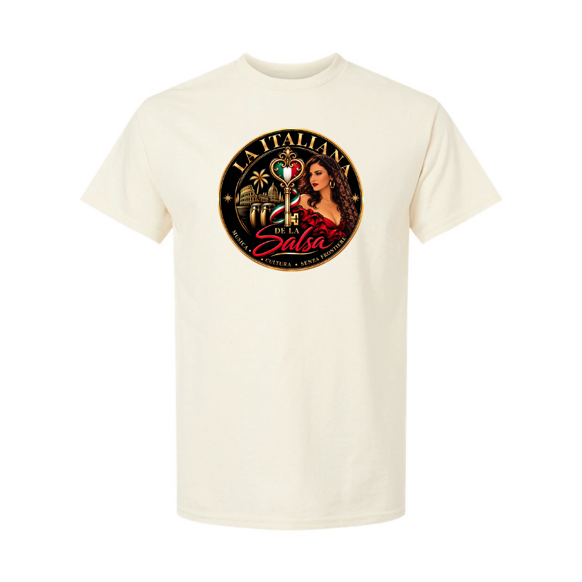 La Italiana de la Salsa - White T-shirts