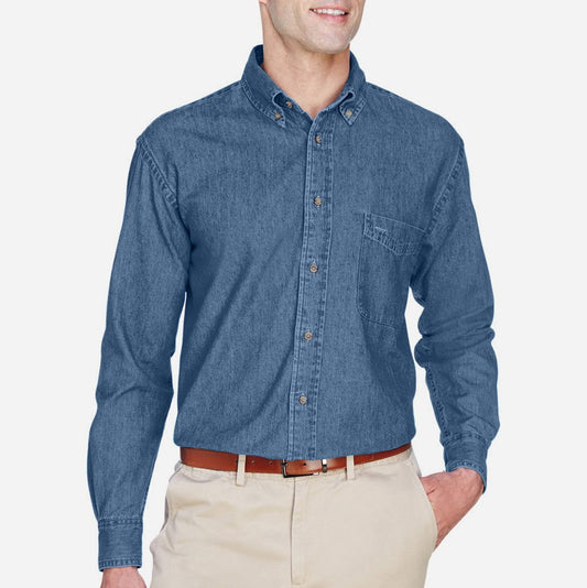 Denim Shirt Long Sleeve