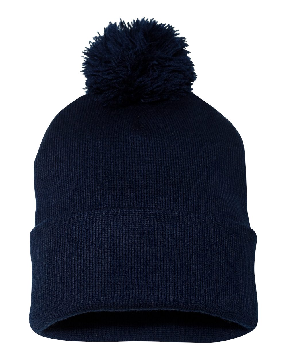 Pom-Pom Doubled Beanies with logo x6