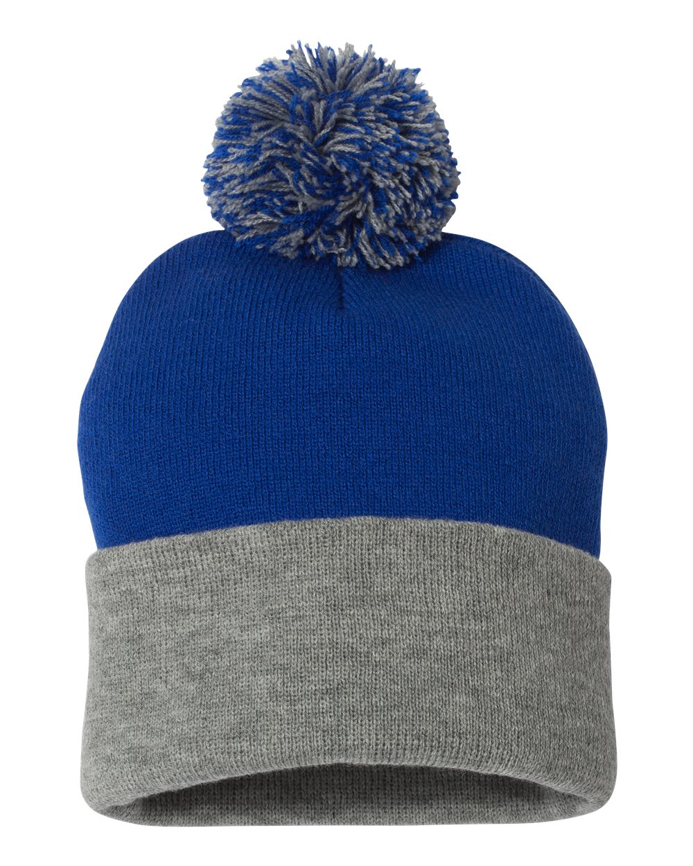 Pom-Pom Doubled Beanies with logo x6