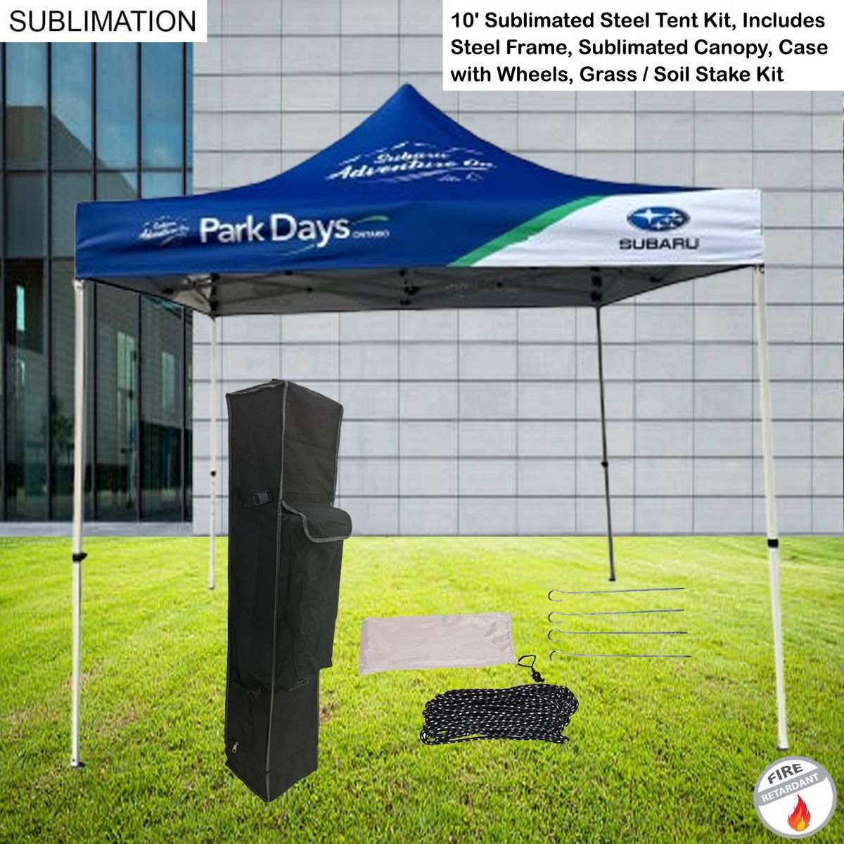 Steel Canopy Tent