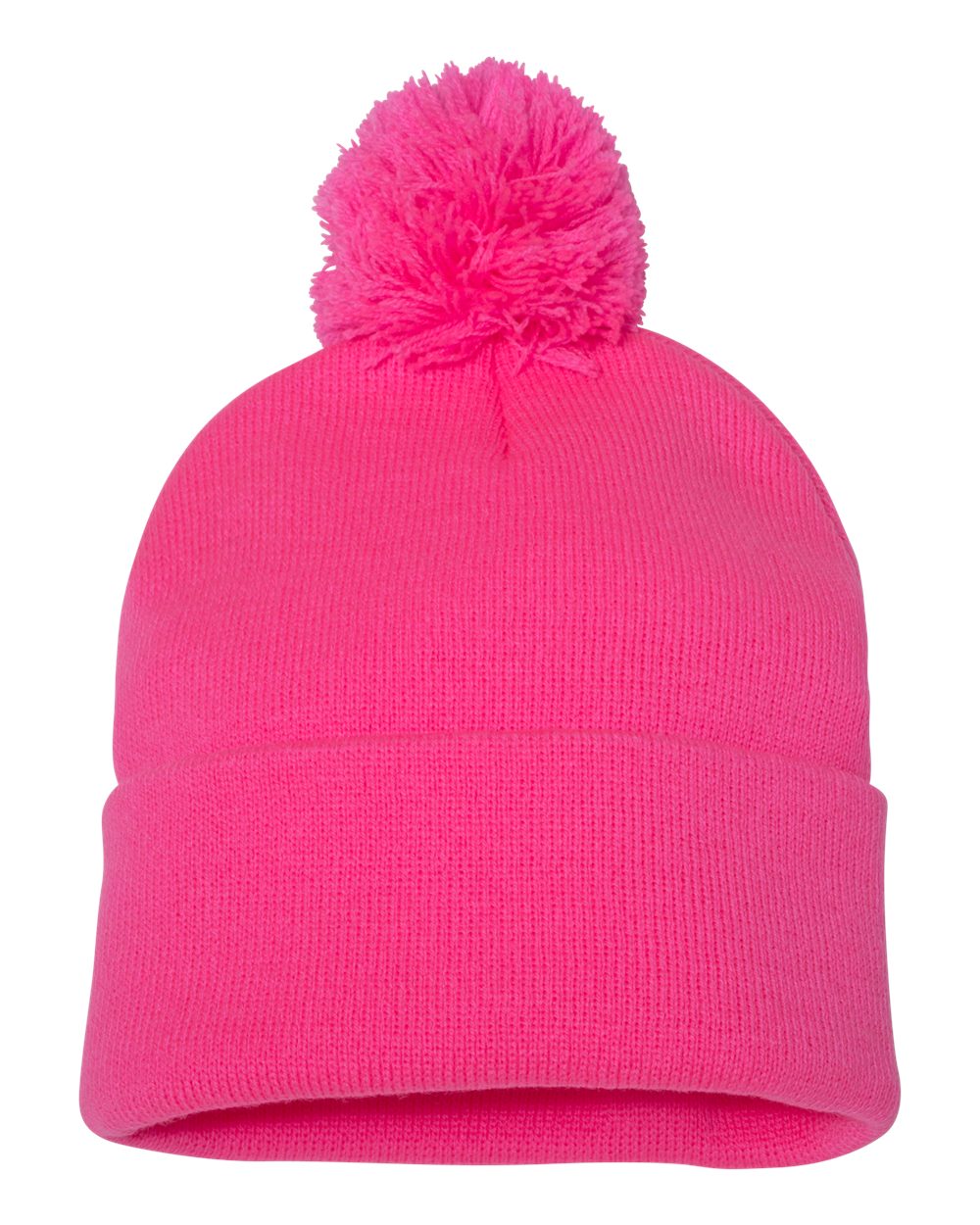 Pom-Pom Doubled Beanies with logo x6