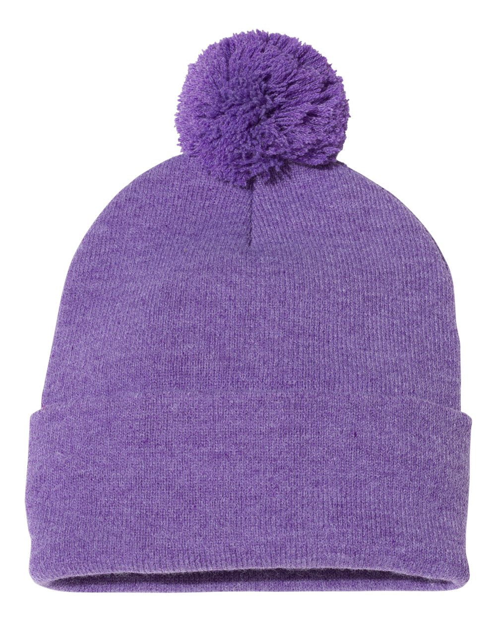 Pom-Pom Doubled Beanies with logo x6