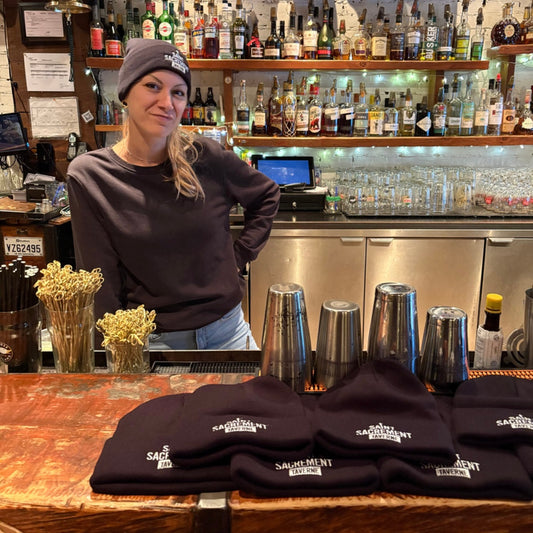 Doubled Beanies with logo x6