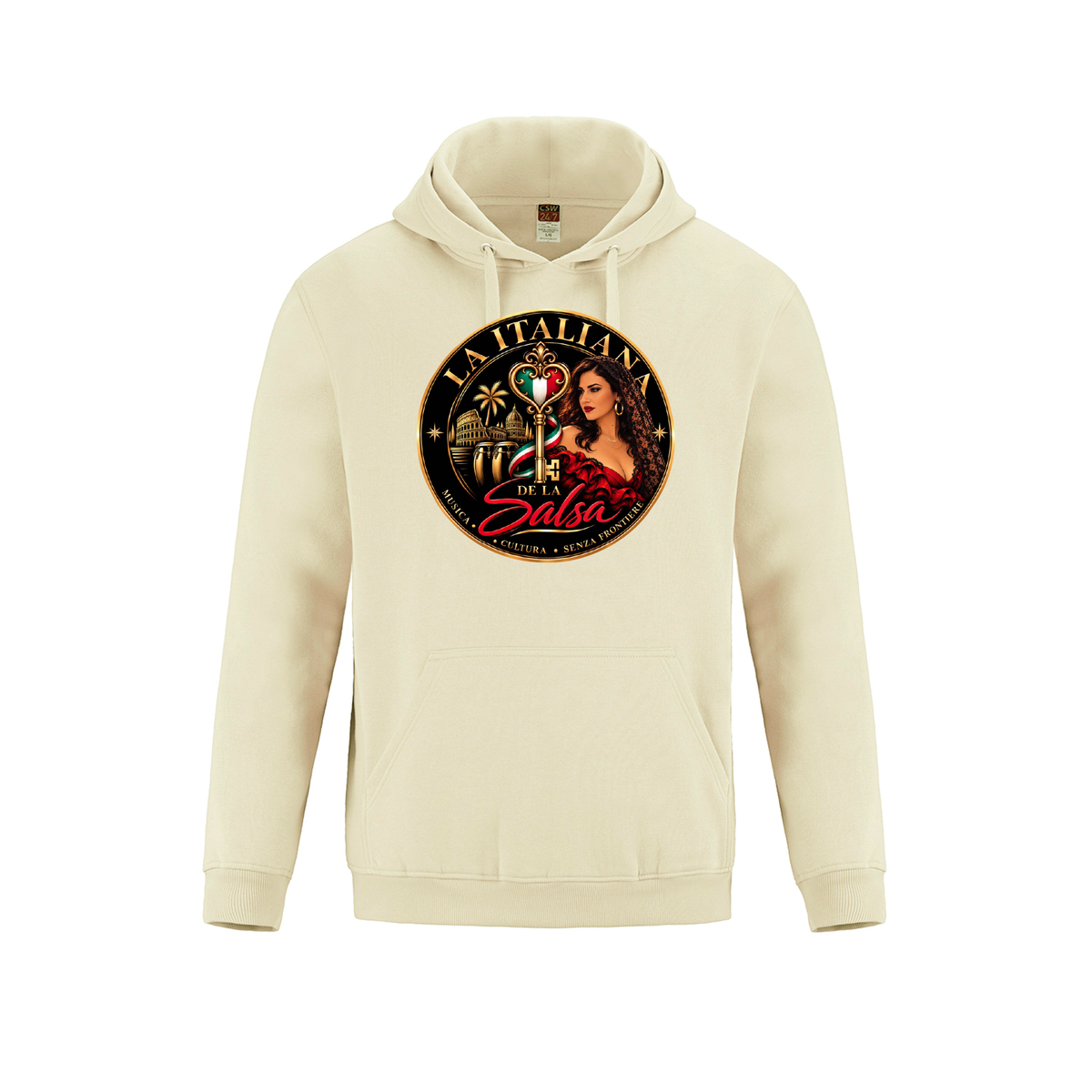 La Italiana de la Salsa - White Hoodie