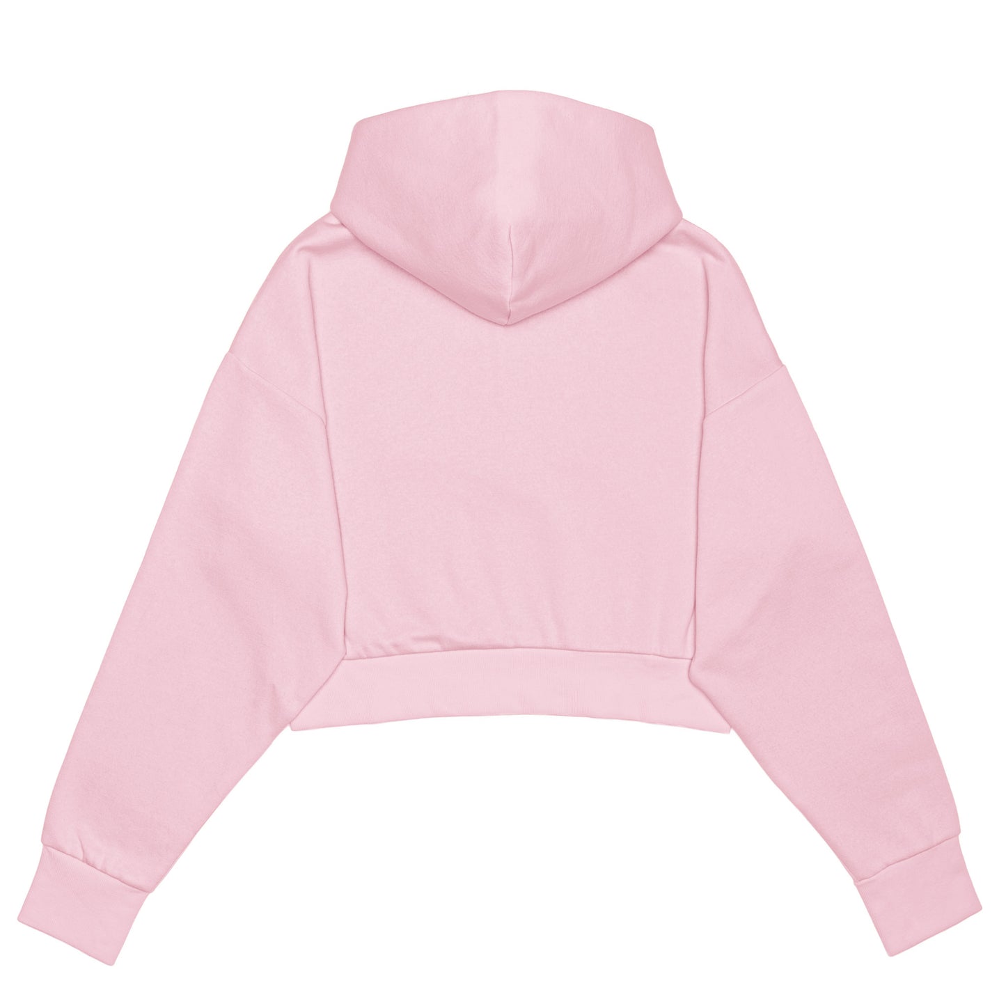 Women's Hoodie Zipped Crop Top