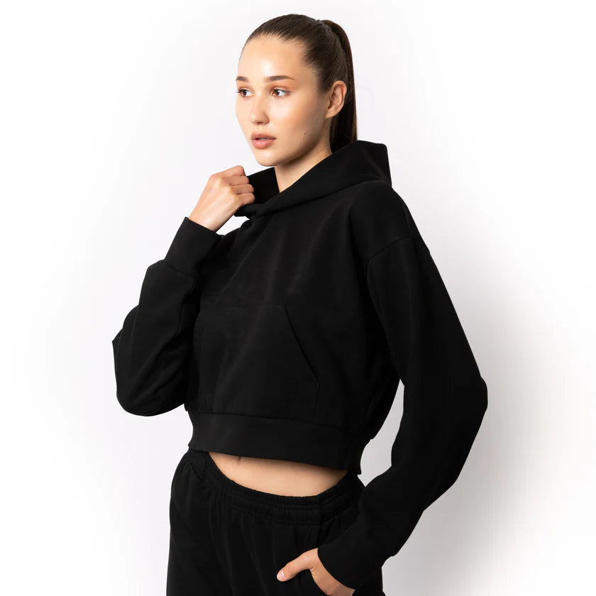 Women's Hoodie Crop Top