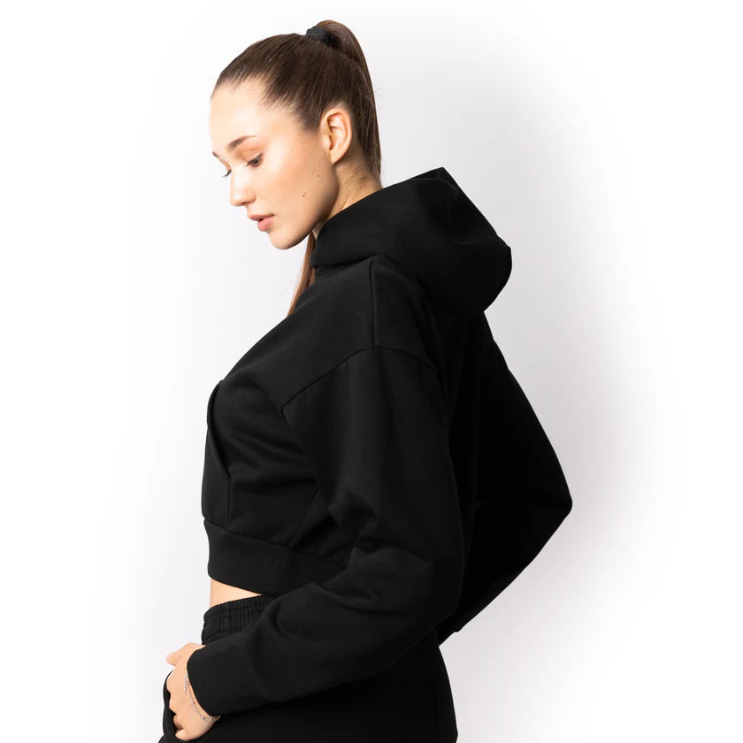 Women's Hoodie Crop Top