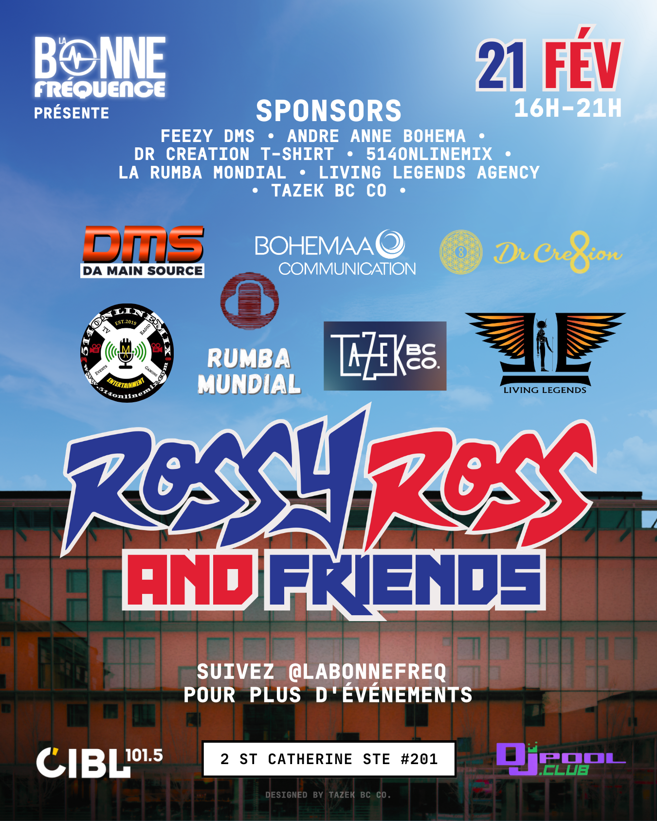 Rossy Ross – And Friends T-shirts