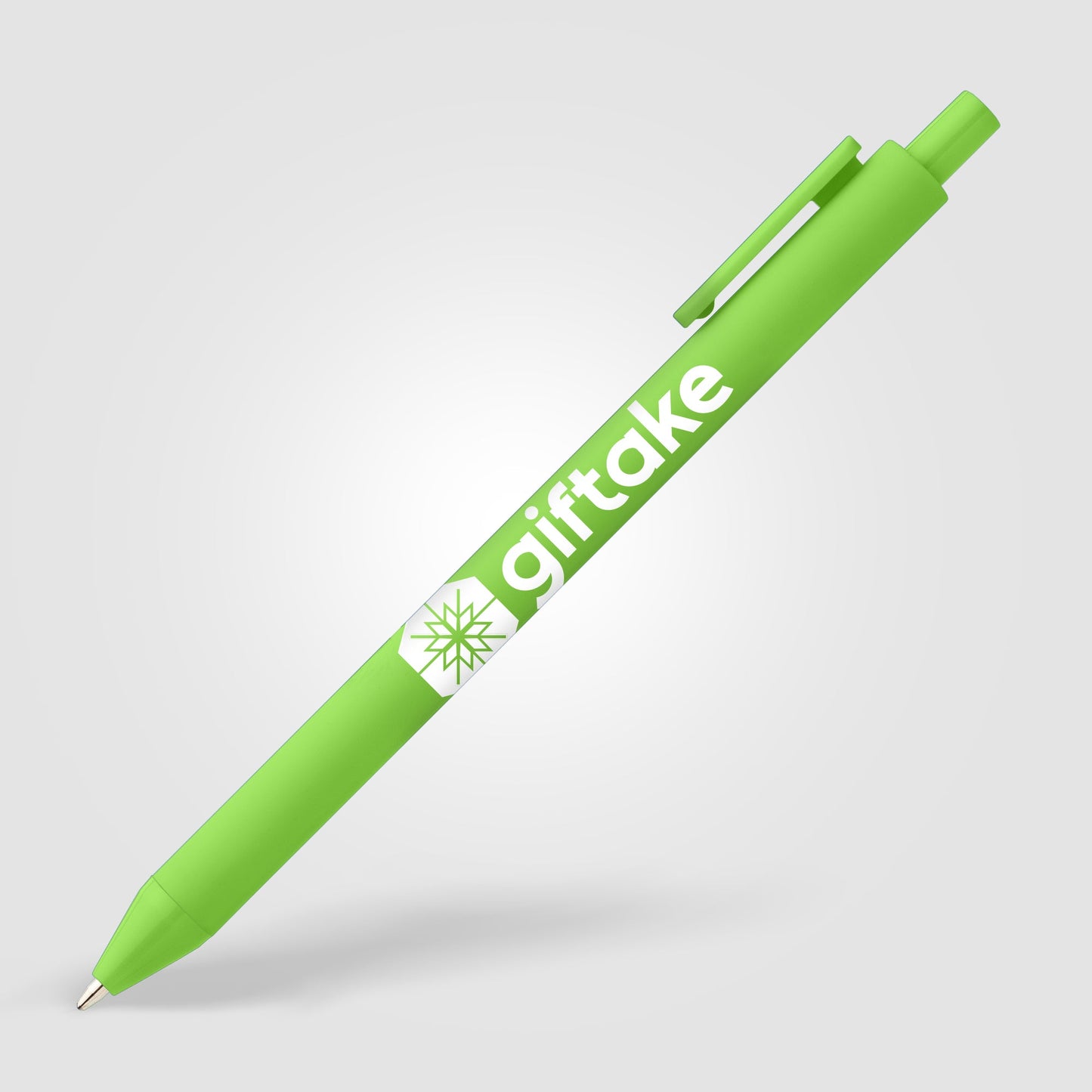 Bloom Soft Touch Pen – White Logo – 250 units