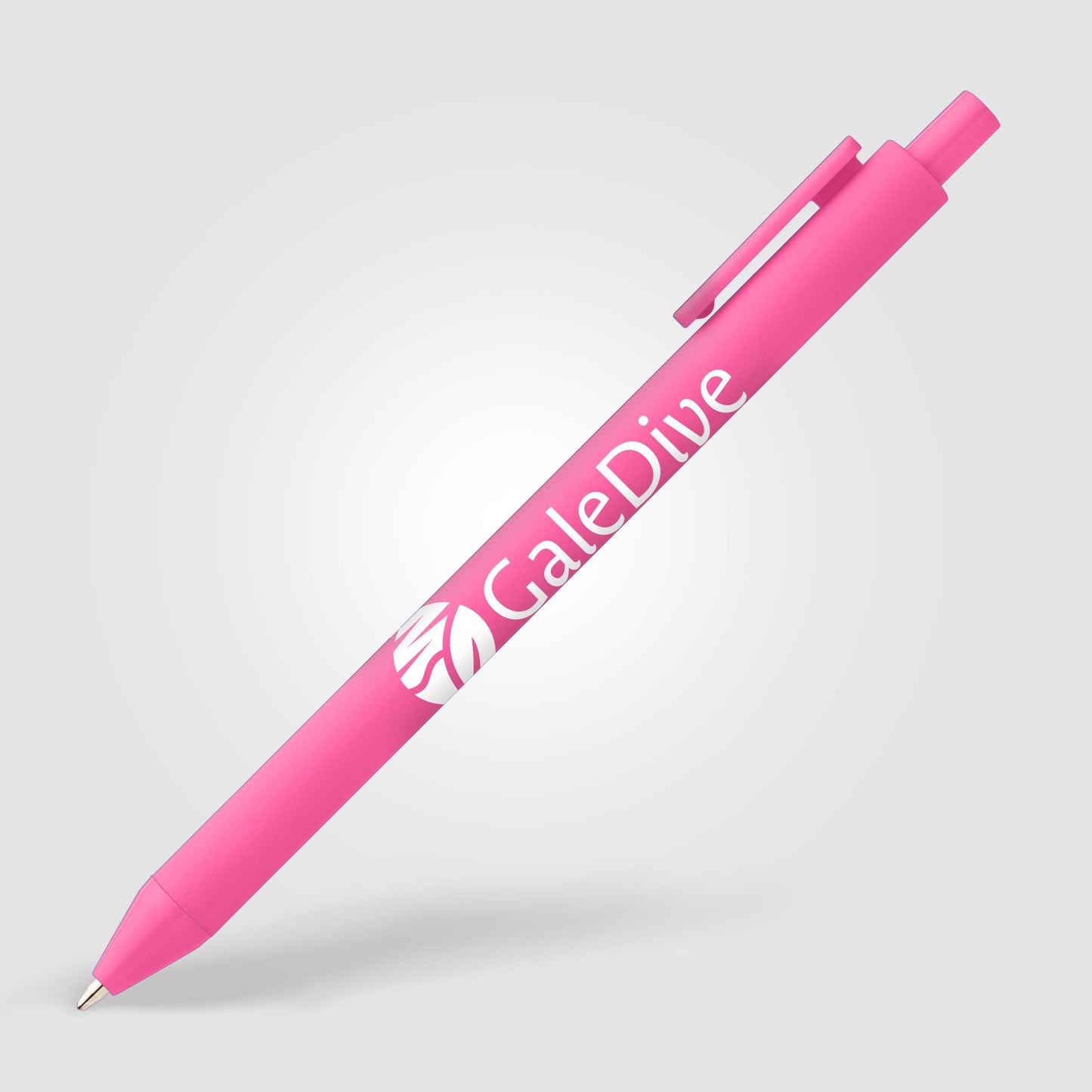 Bloom Soft Touch Pen – White Logo – 250 units