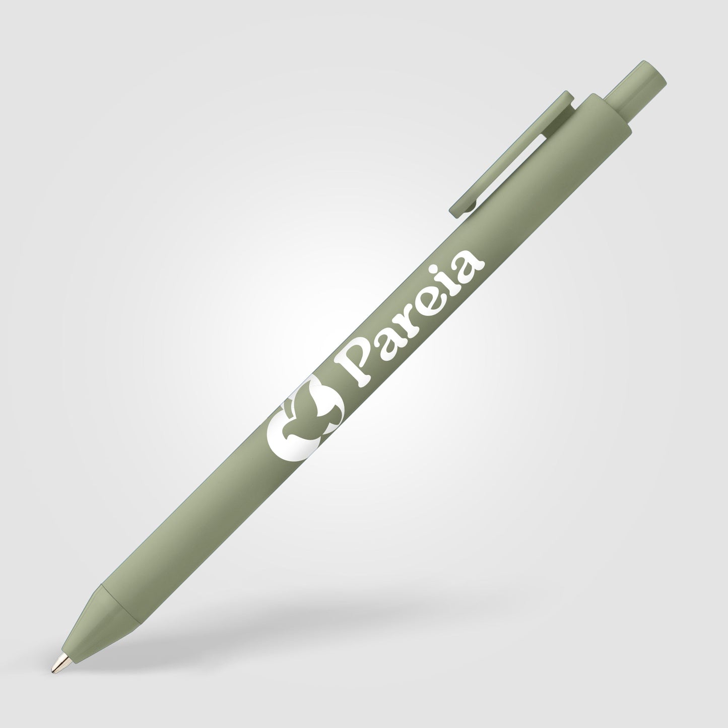 Bloom Soft Touch Pen – White Logo – 250 units
