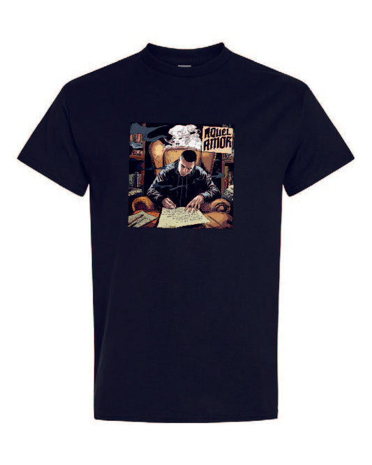 Chris Grus black t-shirt official merchandise front view
