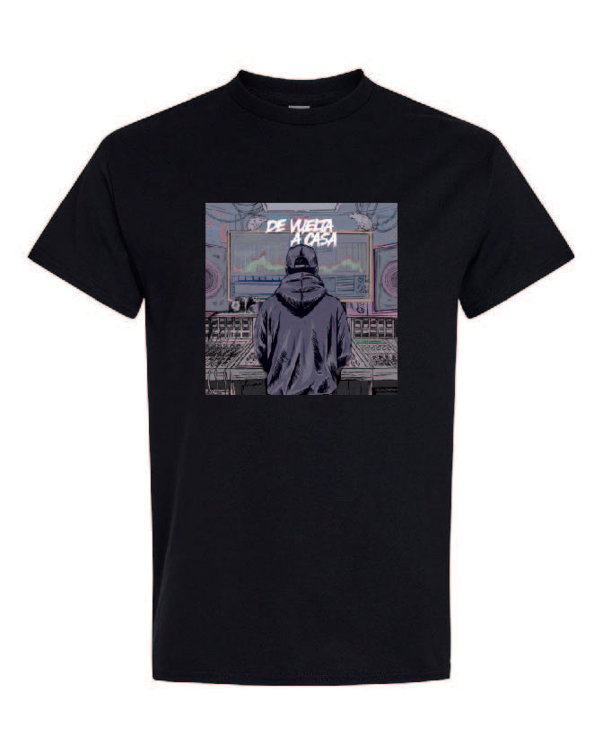 Chris Grus black t-shirt official merchandise front view