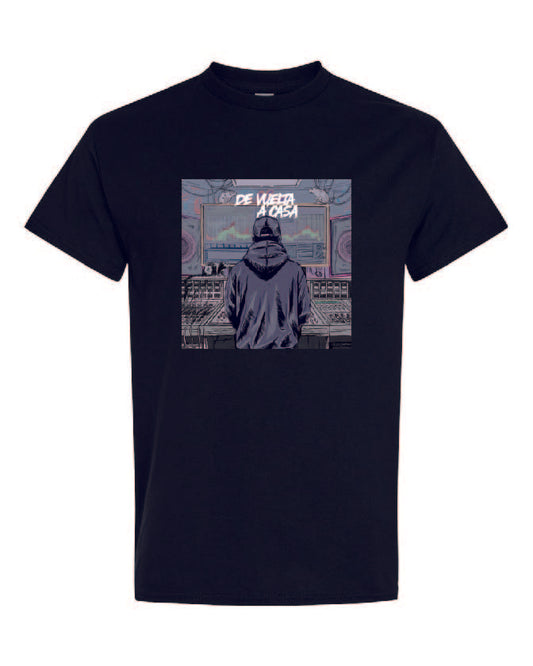 Chris Grus black t-shirt official merchandise front view