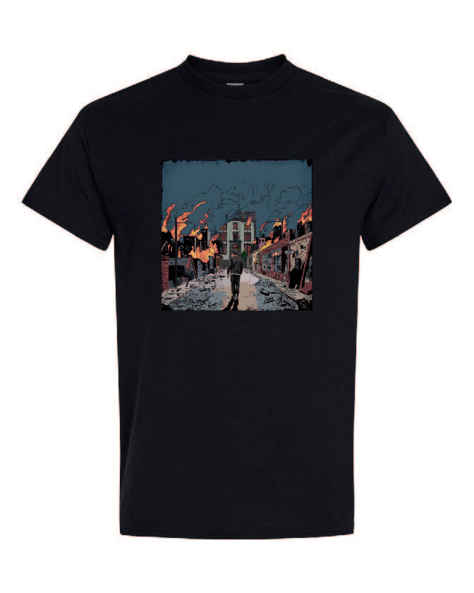 Chris Grus black t-shirt official merchandise front view
