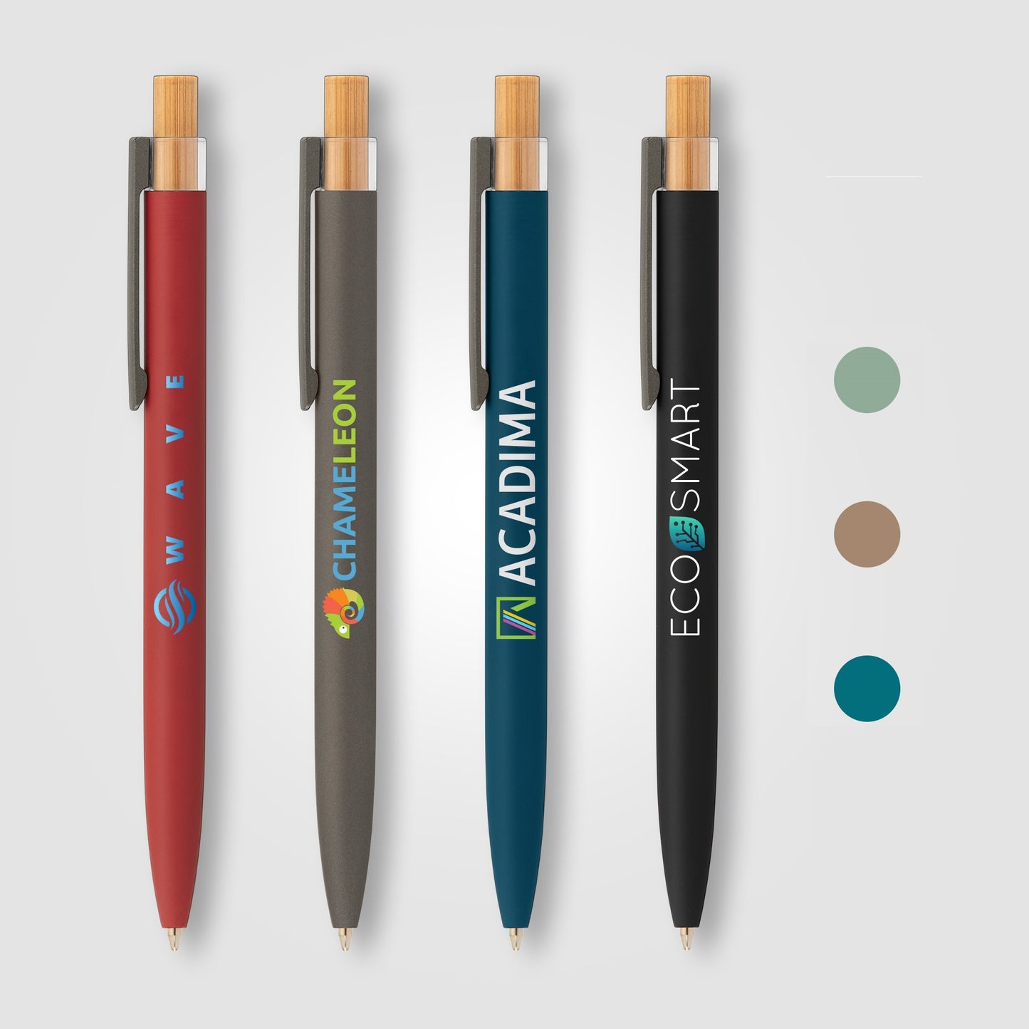 Reborn Bamboo Pen – Full Color Logo – 100 units