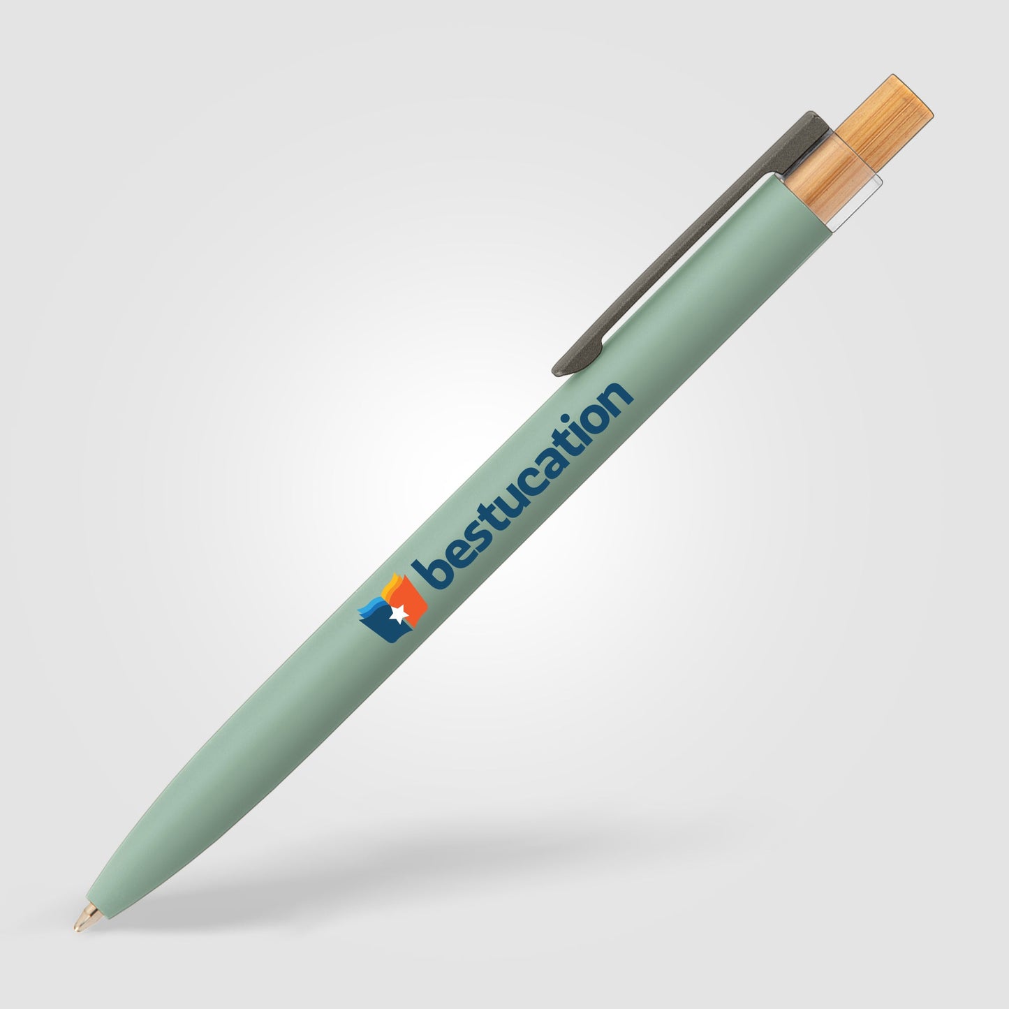 Reborn Bamboo Pen – Full Color Logo – 100 units