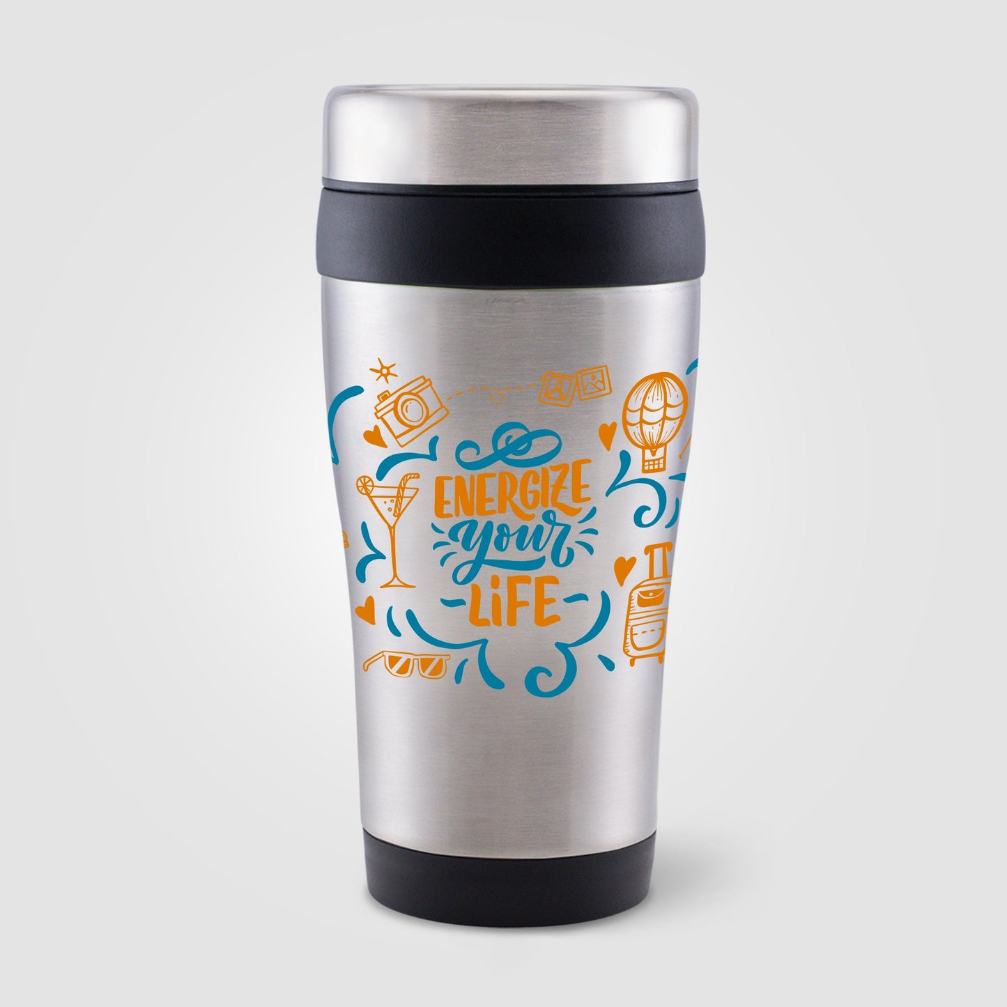 Legend 16 oz Stainless Steel Tumbler – Full Color Logo – 100 Units