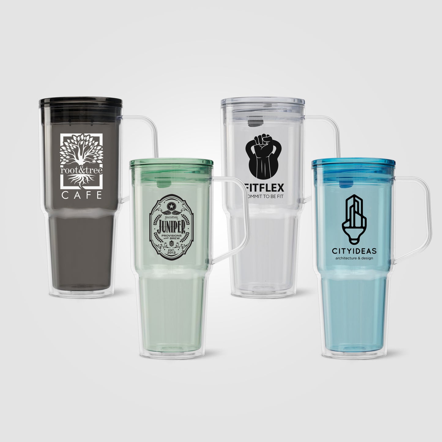 Polar Crystal 32 oz Tumbler – One Color Logo – 100 Units