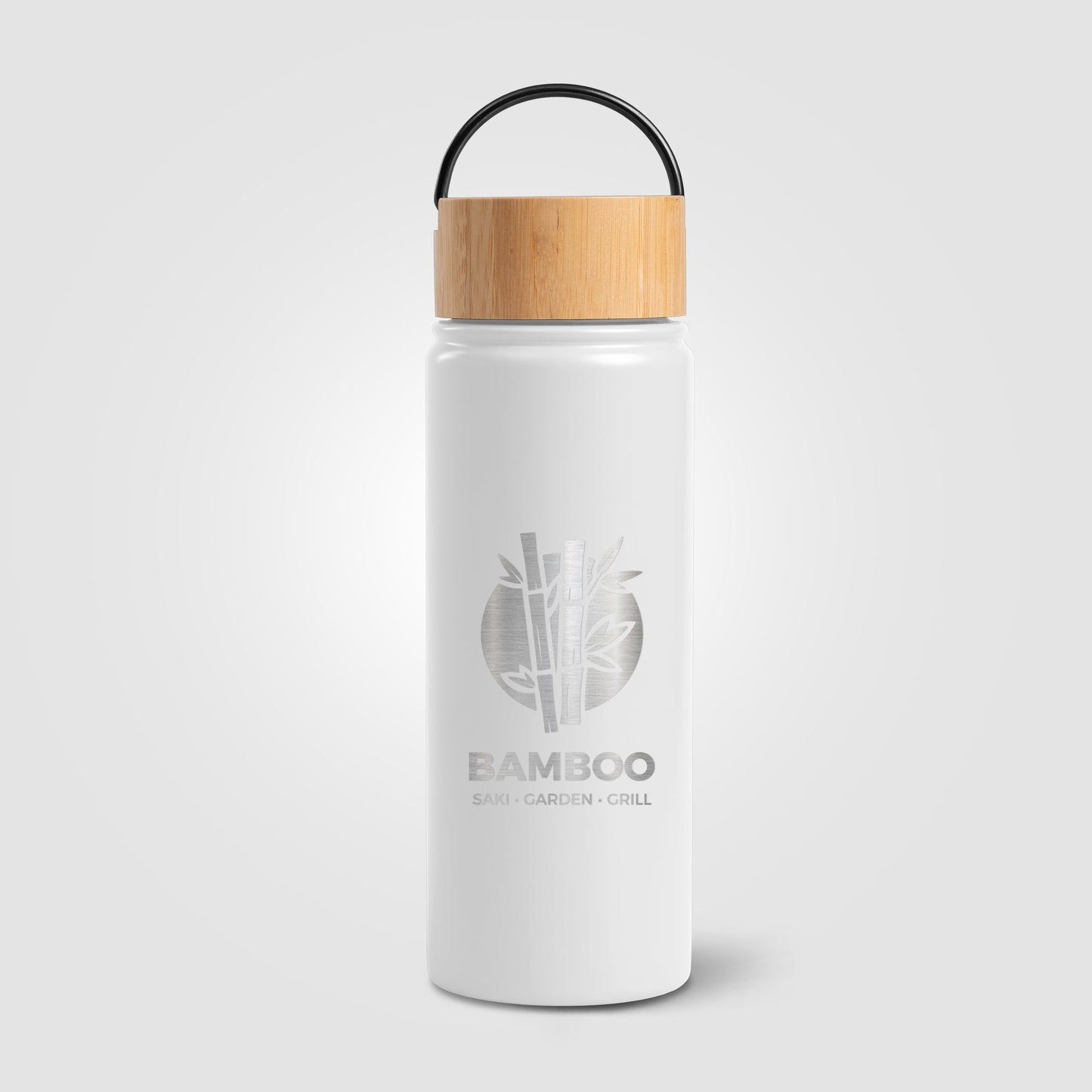 Reborn 18 oz Stainless Steel Bottle – Laser Logo – 50 Units